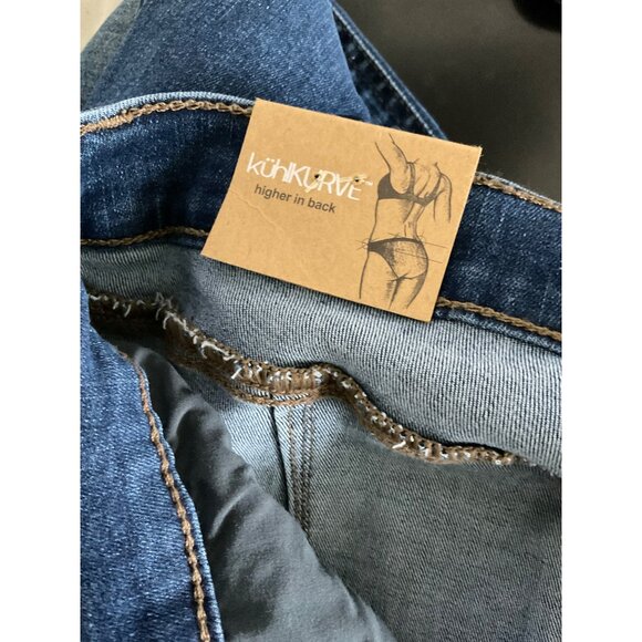 KUHL New Women 9" Kontour™ Flex Denim Skinny Jeans in Vintage Blue size 8 - Picture 9 of 16
